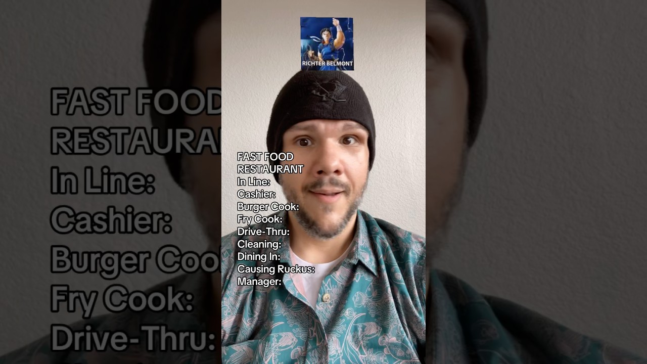 Video Game Fast Food Restaurant