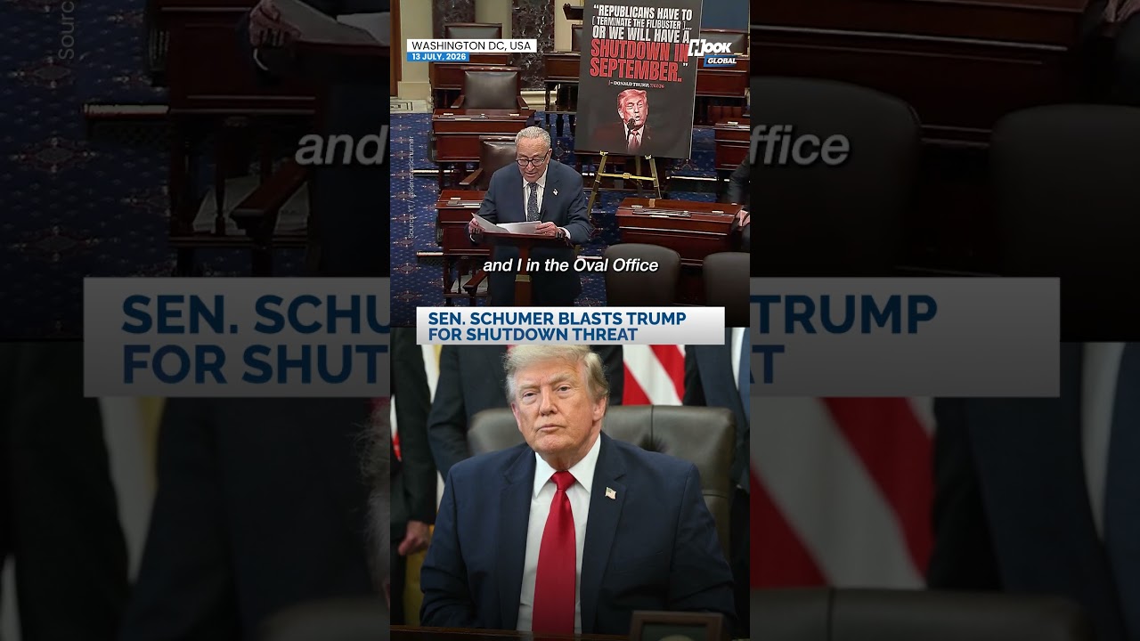 Шумер обрушился с критикой на Трампа из-за угрозы приостановки работы правительства