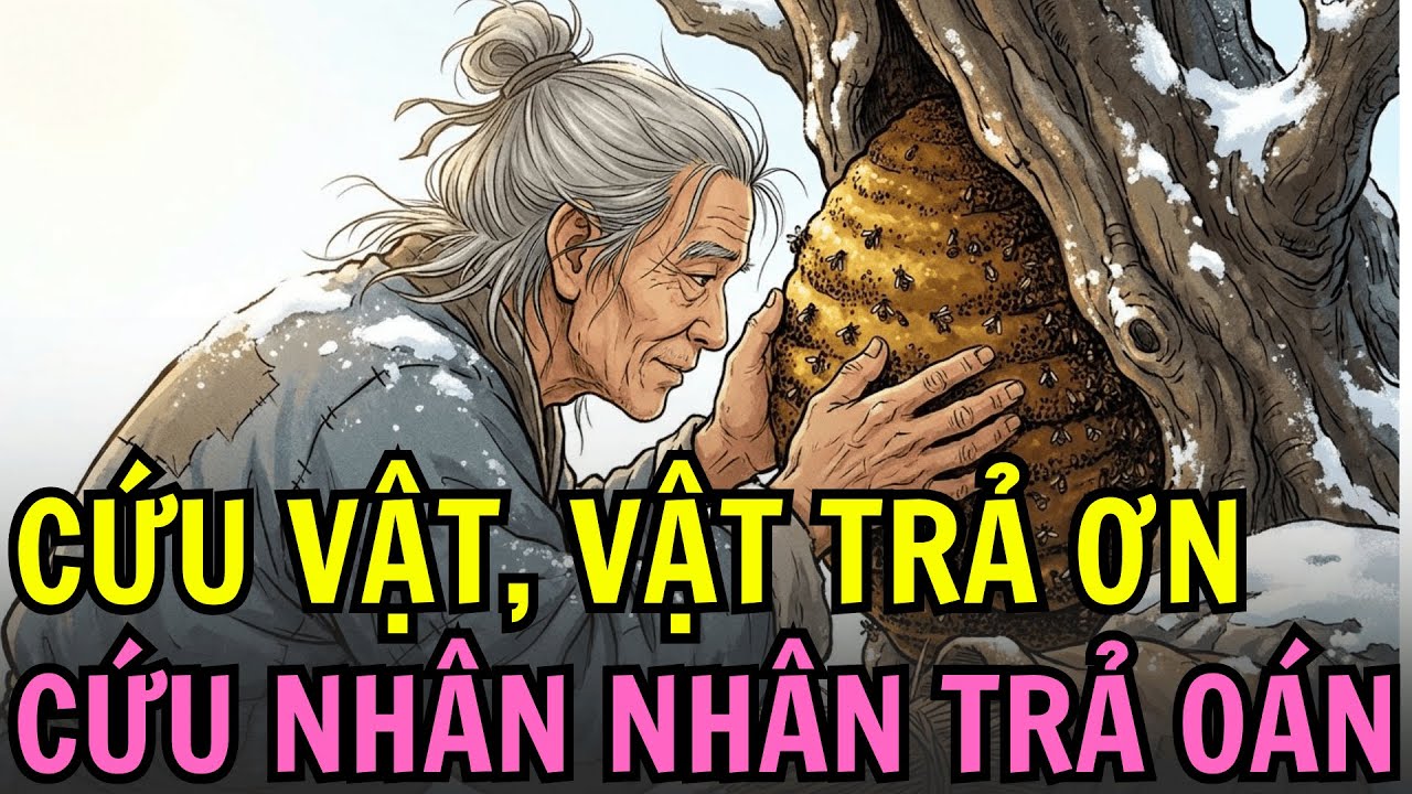 Ông Lão và Tổ Ong Thần Kỳ - CỨU VẬT, VẬT TRẢ ƠN - Cứu Nhân, Nhân Trả Oán | Chuyện Nhân Quả Có Thật