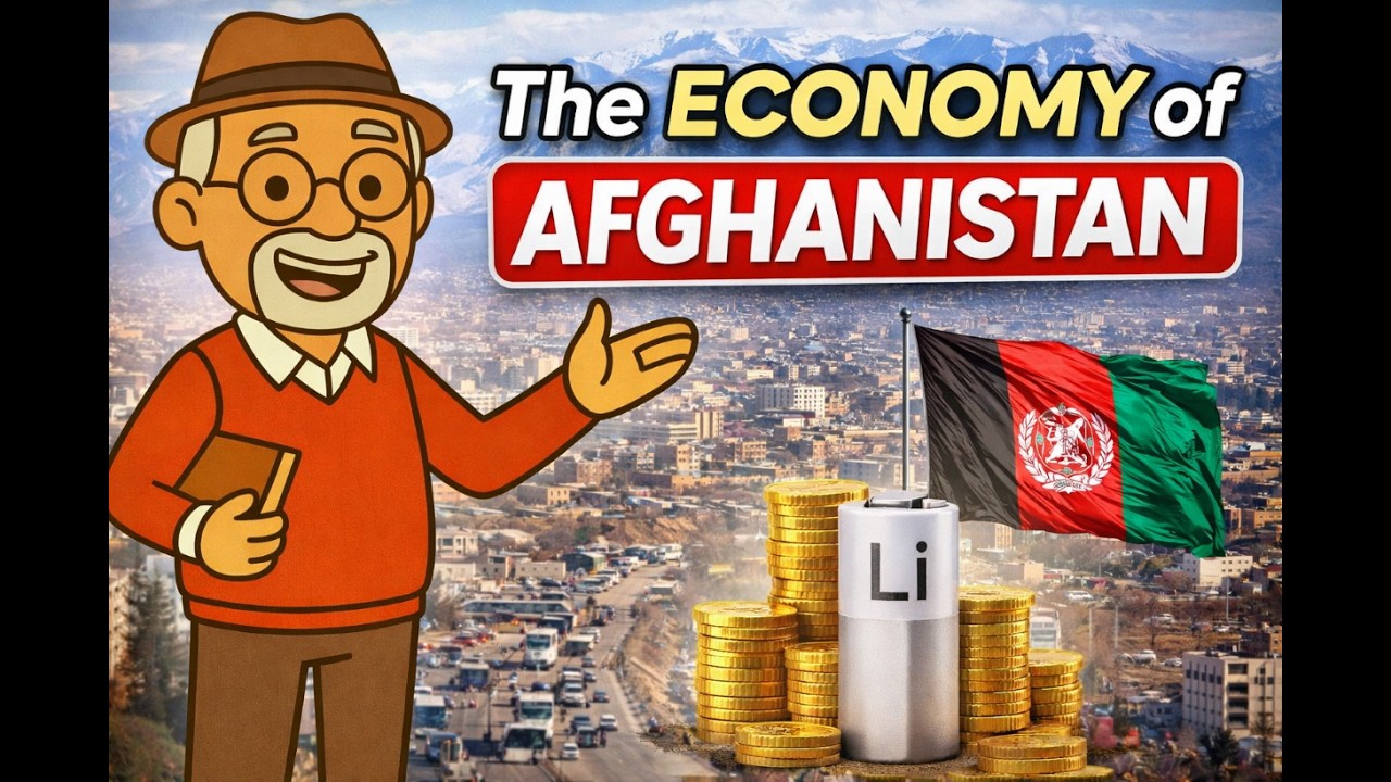 The ECONOMY of AFGHANISTAN explained in 3 minutes
