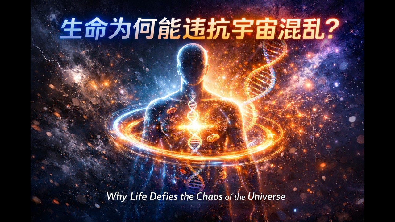 热力学第二定律：如何被生命偷偷打破？The Second Law of Thermodynamics: How Life Cheats It？