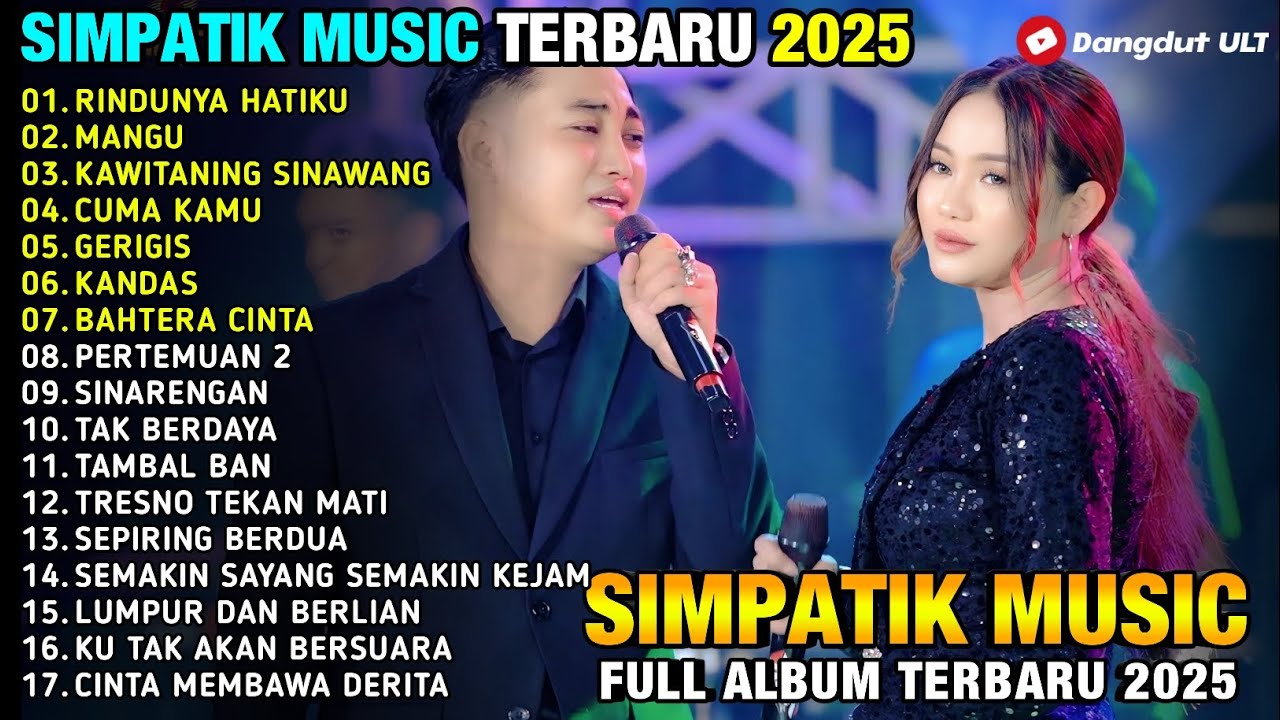 RINDUNYA HATIKU - FIRA CANTIKA FT IRWAN KRISDIYANTO - SIMPATIK MUSIC FULL ALBUM TERBARU 2025