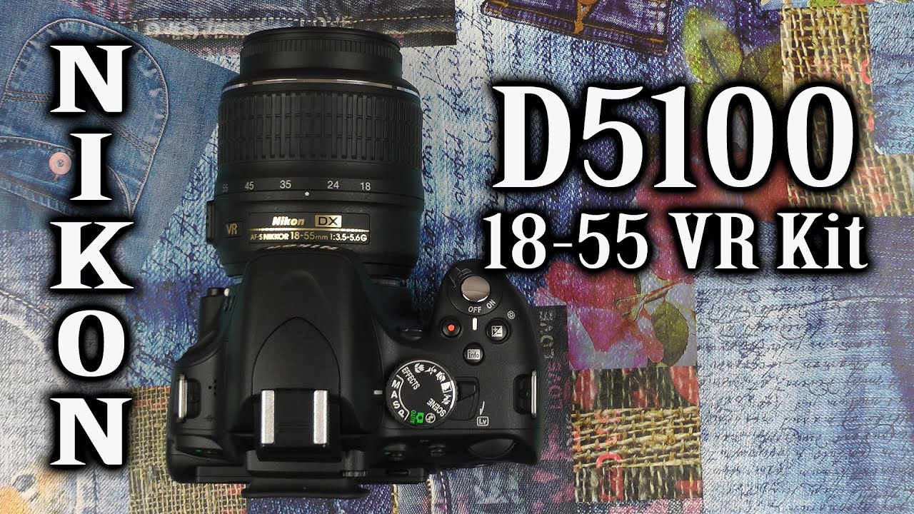 Распаковка Nikon D5100 18-55VR Kit