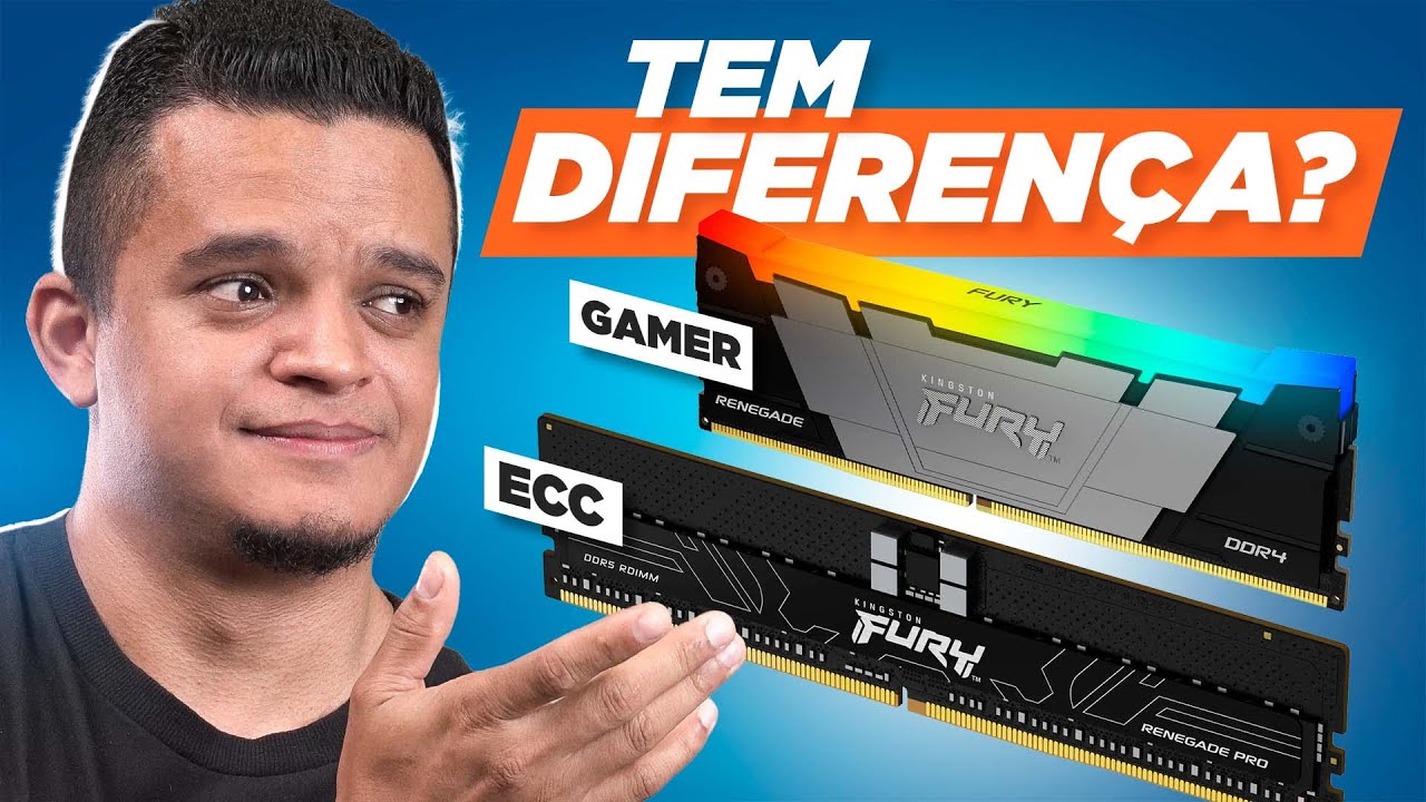Mem&oacute;ria RAM Gamer ou Mem&oacute;ria RAM ECC? Qual a diferen&ccedil;a e quando usar!