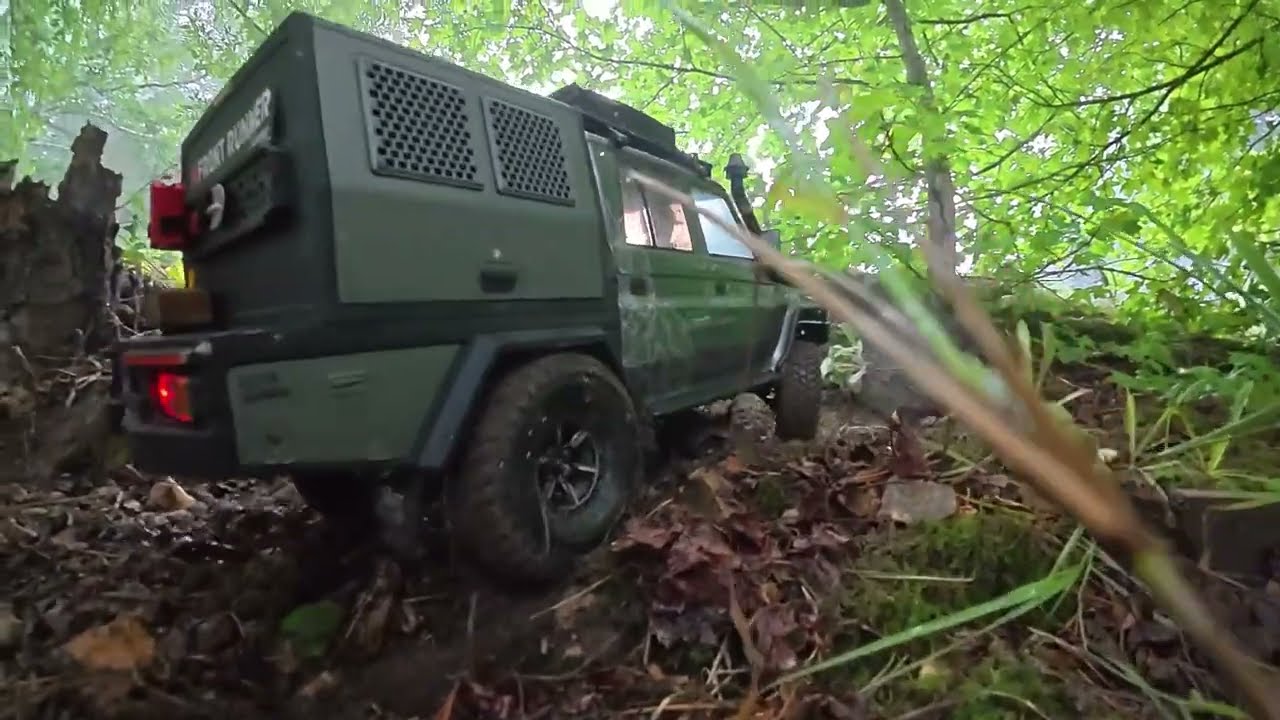 LC79 1/10 RC Car Hill Climb Challenge (We broke it, but it will be back soon) - RC Footage Adventure