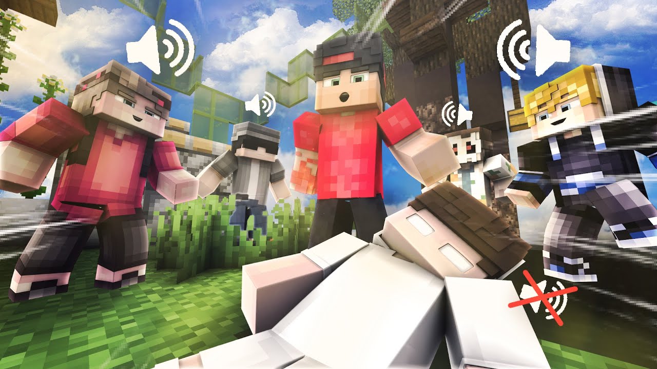 YouTuber SkyWars ABER mit VoiceChat! 😂🔊