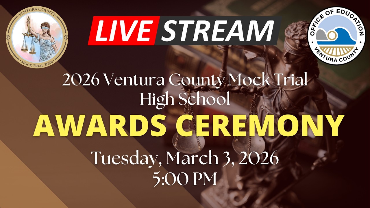 Mock Trial 2026 High School Awards