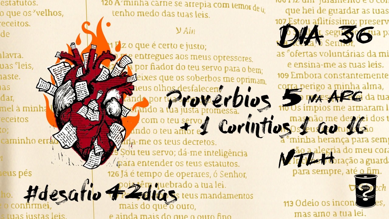 Desafio A BÍBLIA NTLH toda em 42 dias | dia 36