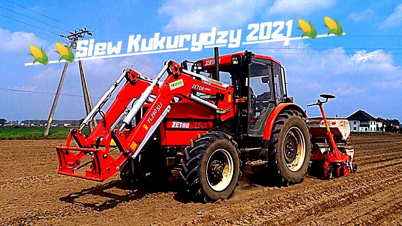 Siew Kukurydzy (ZETOR 9540 & KUHN PLANTER 3) // Agro Bambry //