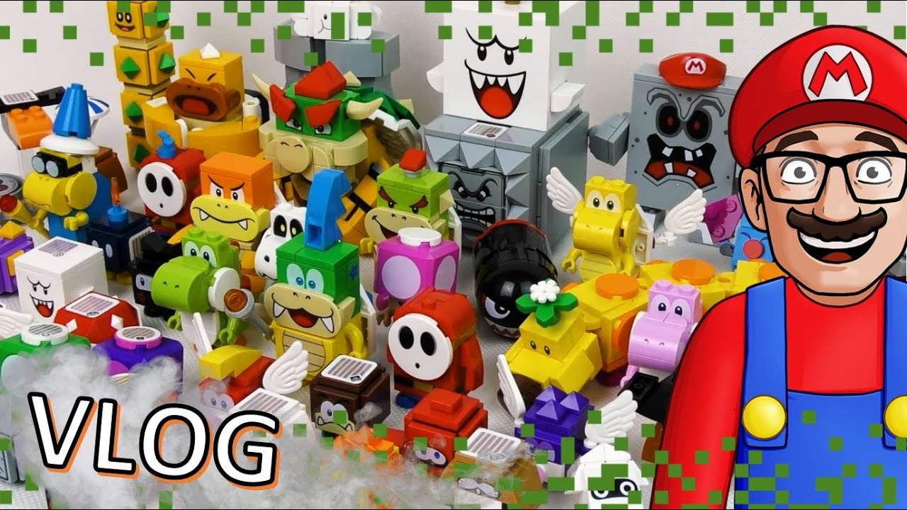 MOJA KOLEKCJA POSTACI z LEGO Super Mario 🍄 | Maciek i Klocki
