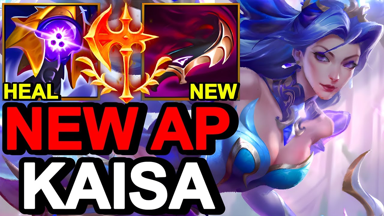 WILD RIFT CHINA KAISA ADC - NEW MAX AP KAISA BUILD RUNES - Crystal Rose Kai'Sa Wild Rift Skin