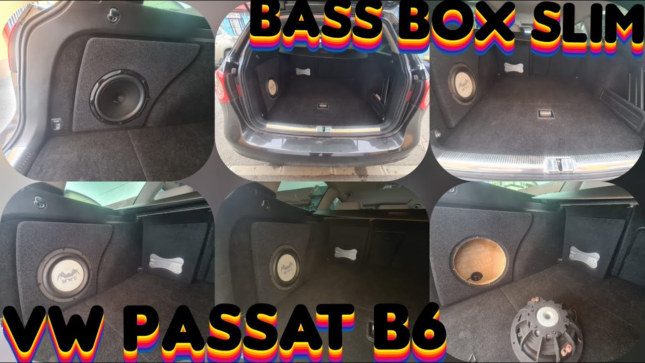 VW PASSAT B6 BASS BOX CUSTOM SLIM 200 W POWER