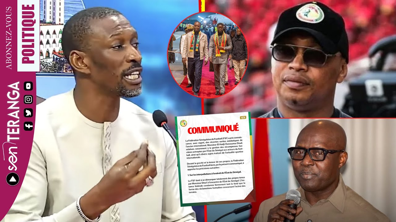 Mauvaise nouvelle tombe pour El Hadj Diouf, la FSF condamne suite à ses propos politiques? Djibril