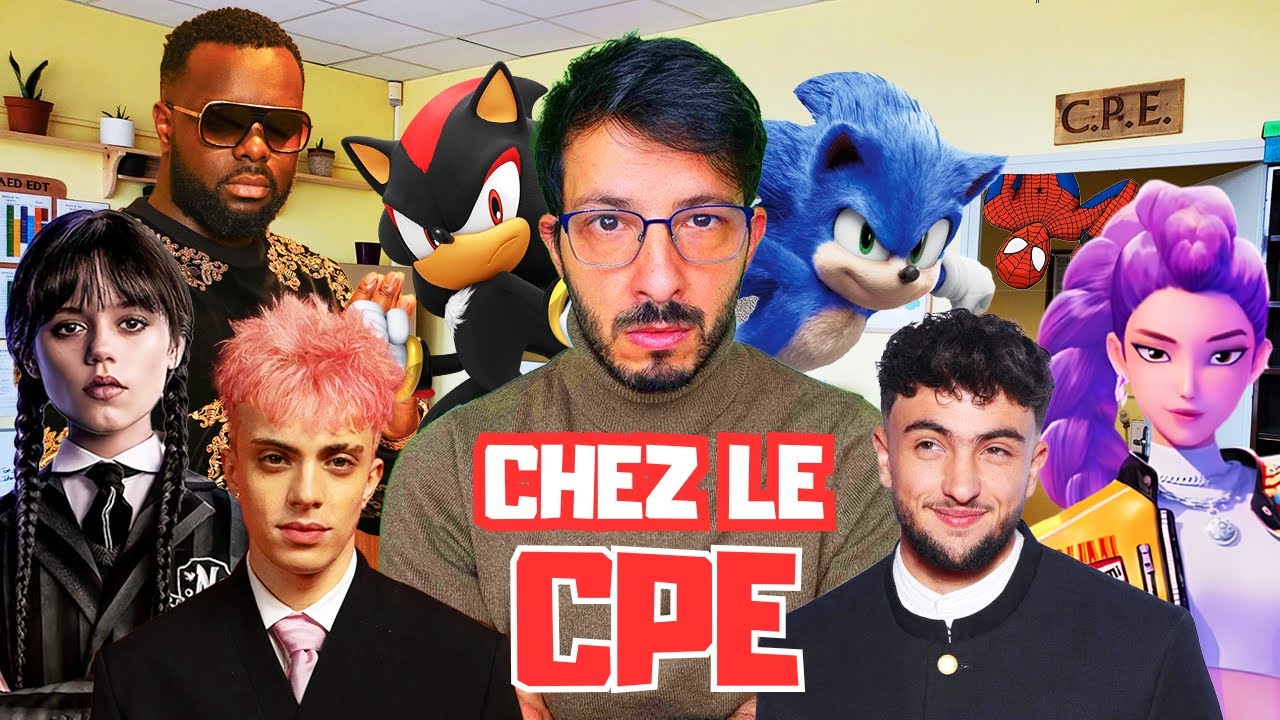 LE PIRE ELEVE CHEZ LE CPE ! MEGA COMPILATION TIKTOK 2025 ! (Anyme, les Huntrix, Gims, Sonic etc...)