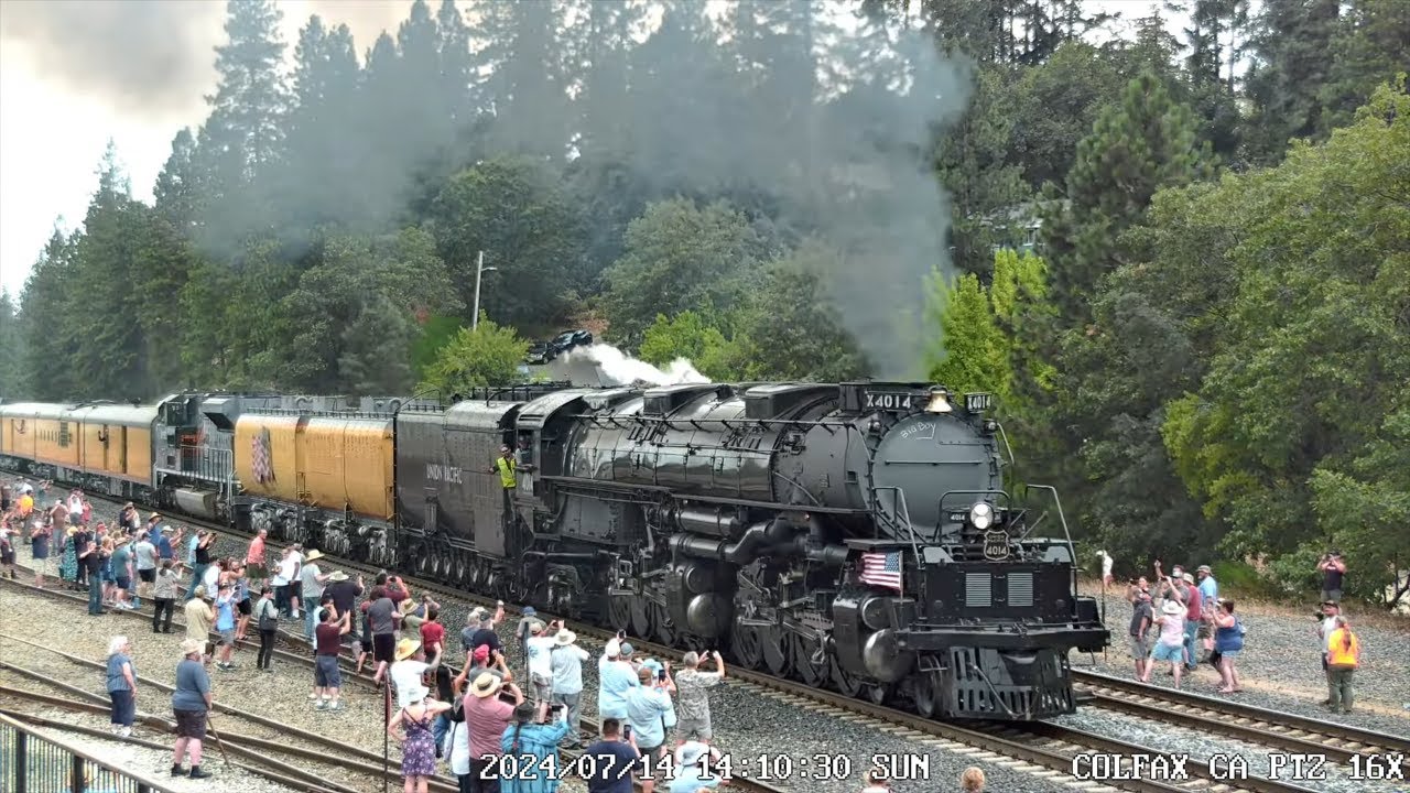 UP Big Boy 4014 - 2024 Westward Bound Tour in Colfax CA - 07/14/2024