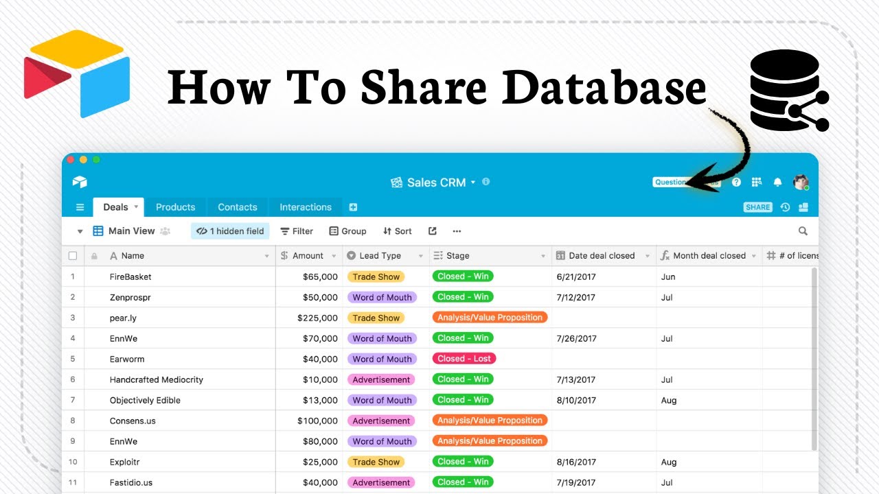 How to share a database in Airtable (Simple Step-by-Step Guide)