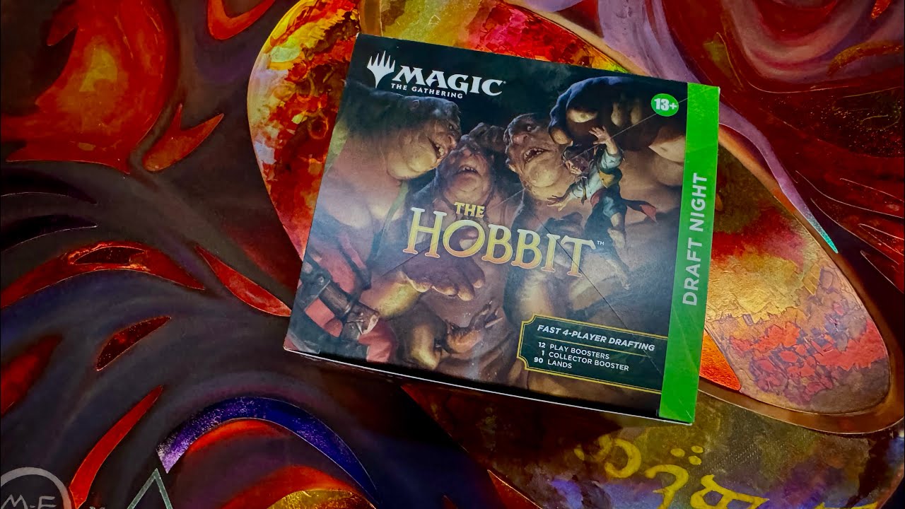 Открываем набор The Hobbit Draft Night #MTG