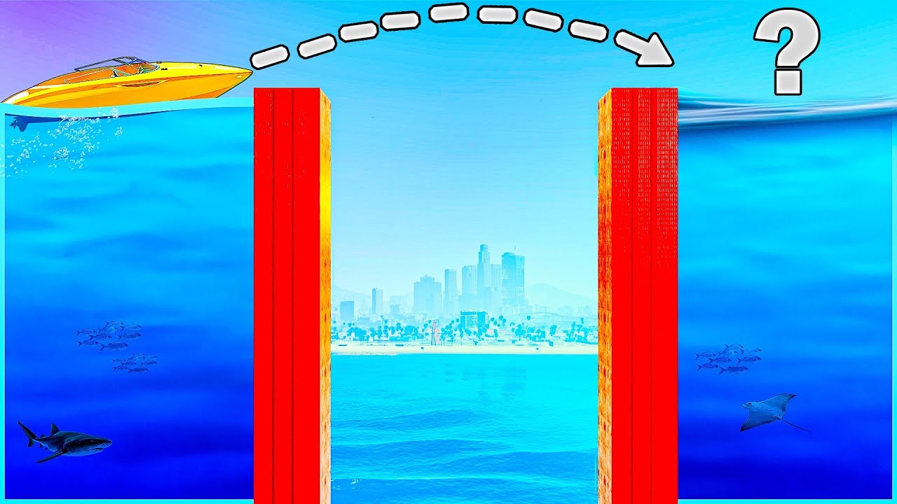 Which Boat can jump the furthest in GTA 5?