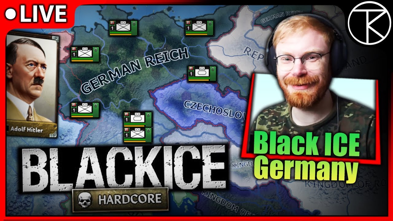 🔴LIVE &mdash; (5) ATTACKING FRANCE IN THE BIGGEST GERMANY GAME EVER - BLACK ICE MOD!