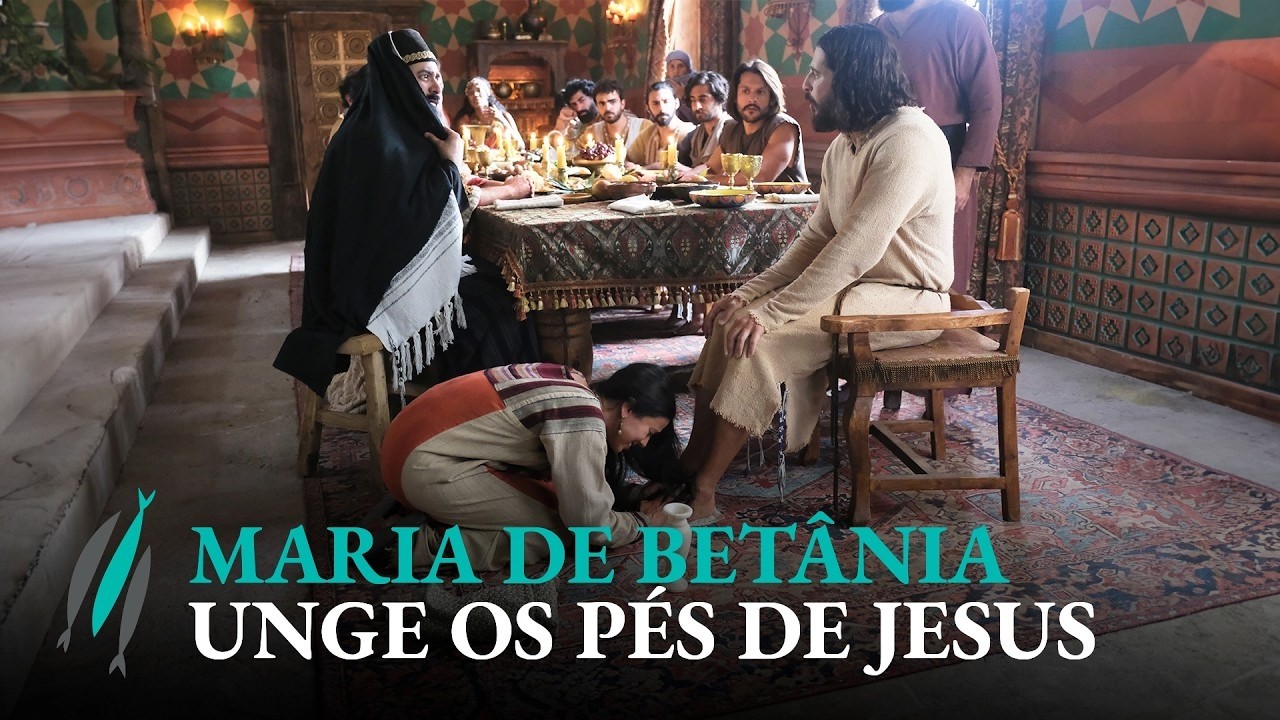 Quando Maria quebra o vaso de alabastro e honra Jesus em The Chosen