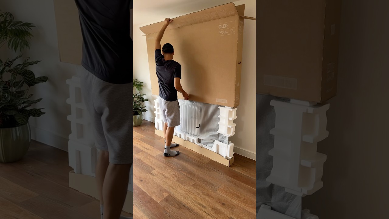 77&rdquo; Samsung S90D OLED Install - Ring Ding Dong We&rsquo;ve Arrived!