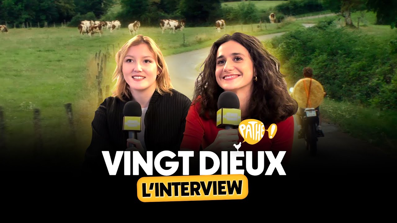 L'INTERVIEW - Louise Courvoisier & Maïwène Barthelemy pour VINGT DIEUX