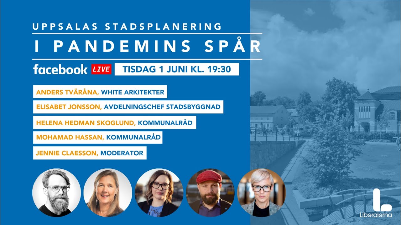 Uppsalas stadsbyggnad i pandemins sp&aring;r
