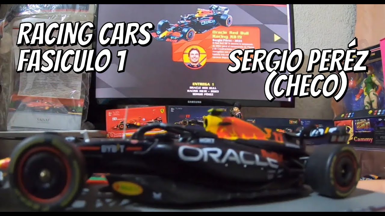 Racing Cars Salvat Fasiculo 1 Checo Perez #redbullracing #sergioperez #salvat