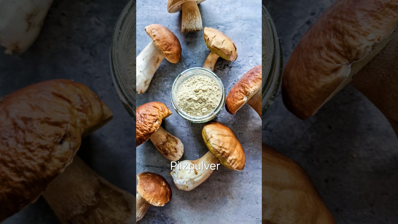 Pilzpulver #diy #fungi #selbermachen #Essen #food #vegan #shorts #short