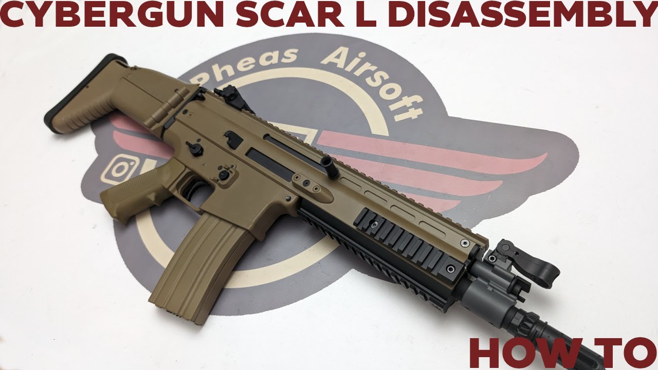 [HOW TO] CYBERGUN  Polymer Scar L Disassembly - For repairs and maintenance