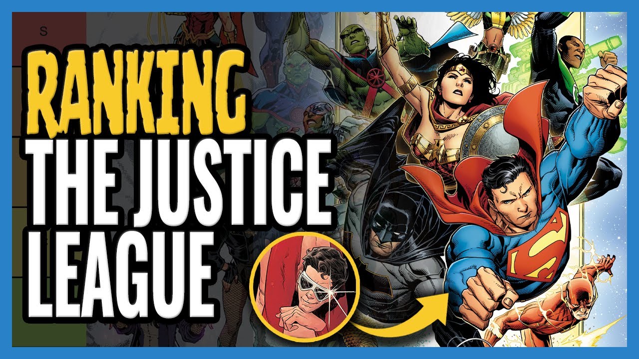 The DEFINITIVE Justice League Member Tier List | The Comics Pals Episode 467