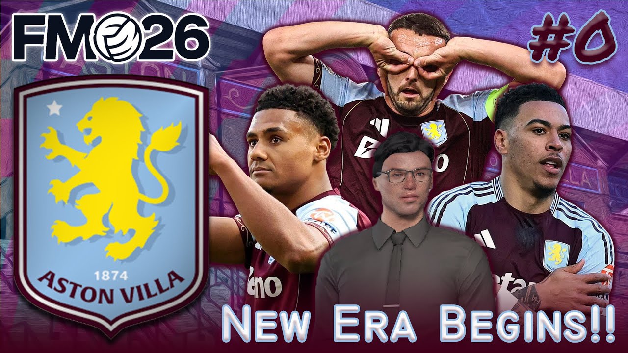 FM26 - Aston Villa | #0 | A Fresh Start! 🟣 | Football Manager 2026