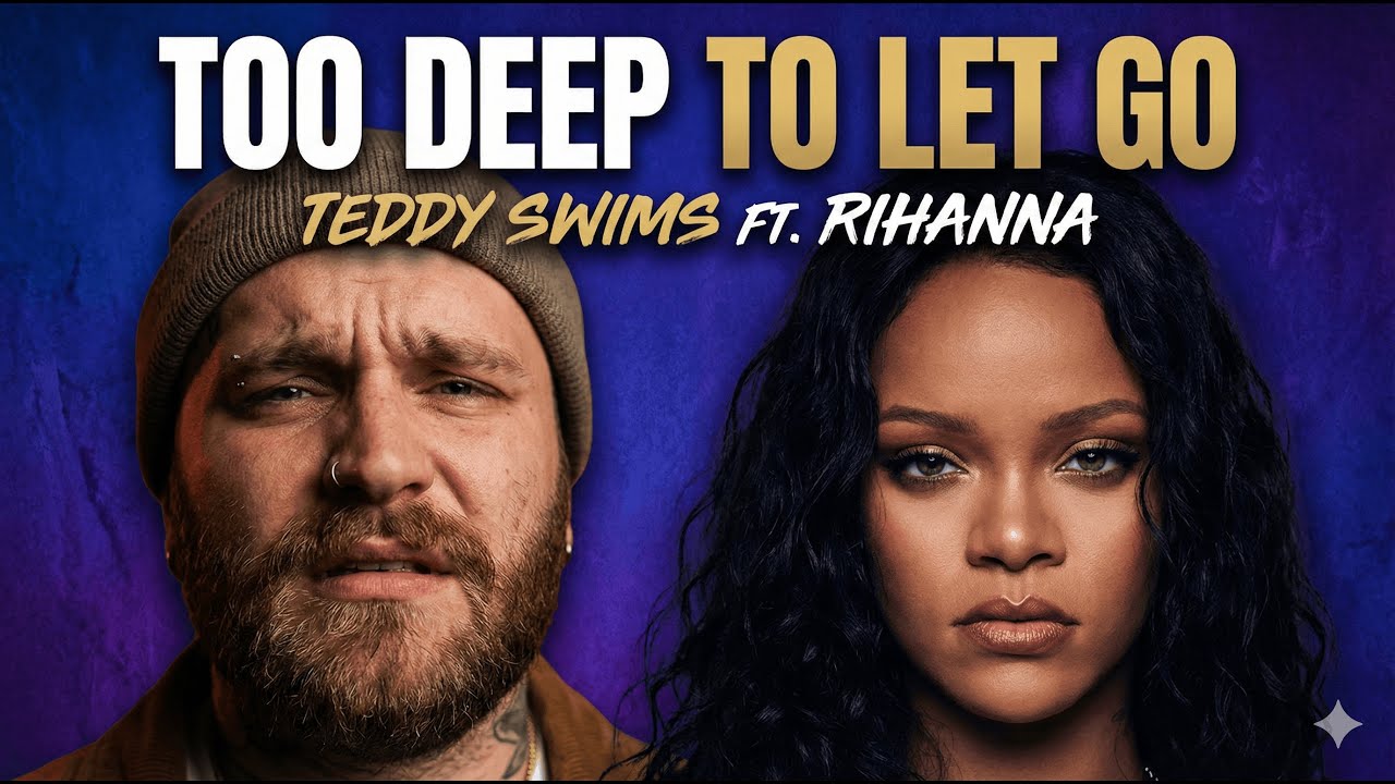 Too Deep To Let Go - Teddy Swims ft Rihana (2026 Official Music Video) | Romance Love Ballad Duet
