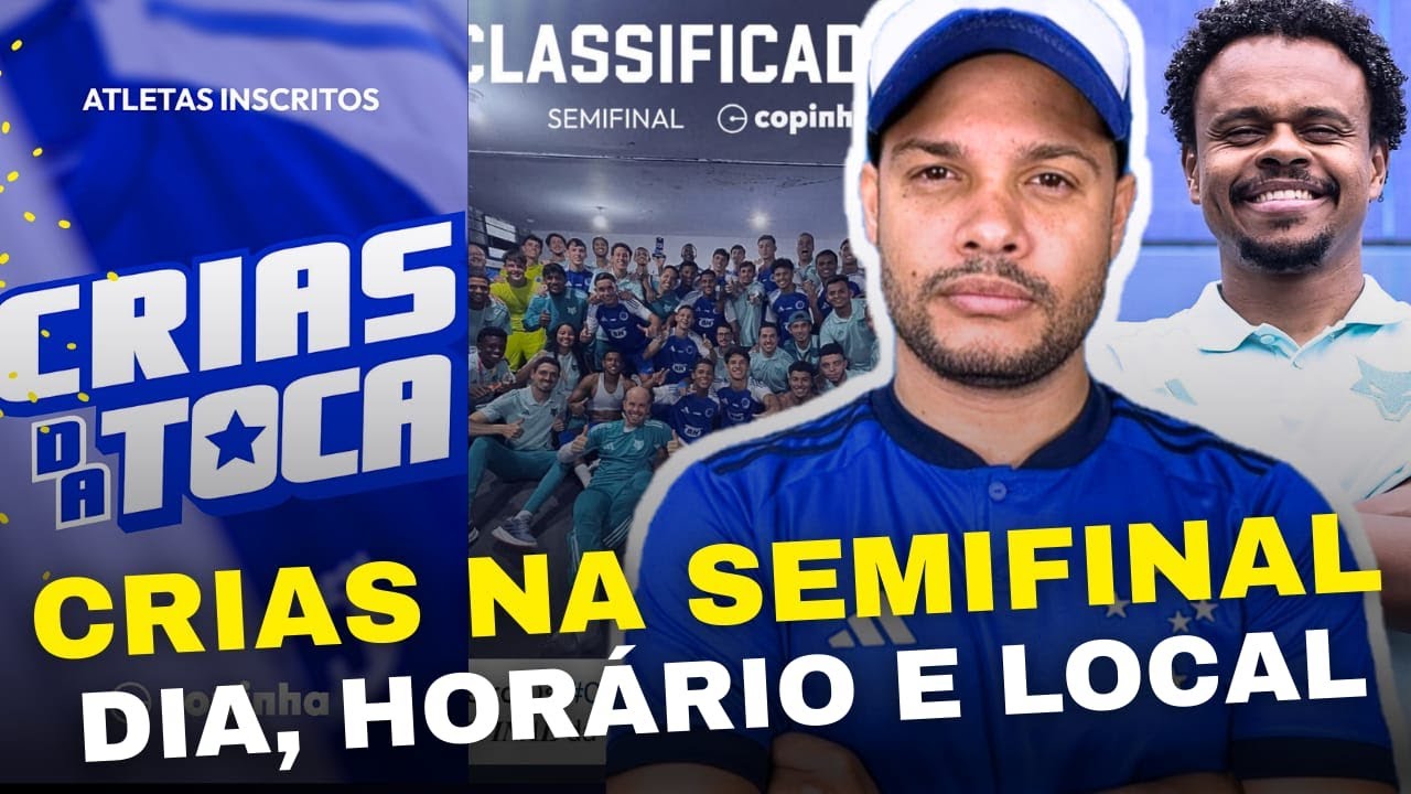 EM BUSCA DA FINAL | CRUZEIRO CONHECE ADVERSÁRIO, DIA, HORÁRIO E LOCAL DA SEMIFINAL DA COPA SP.