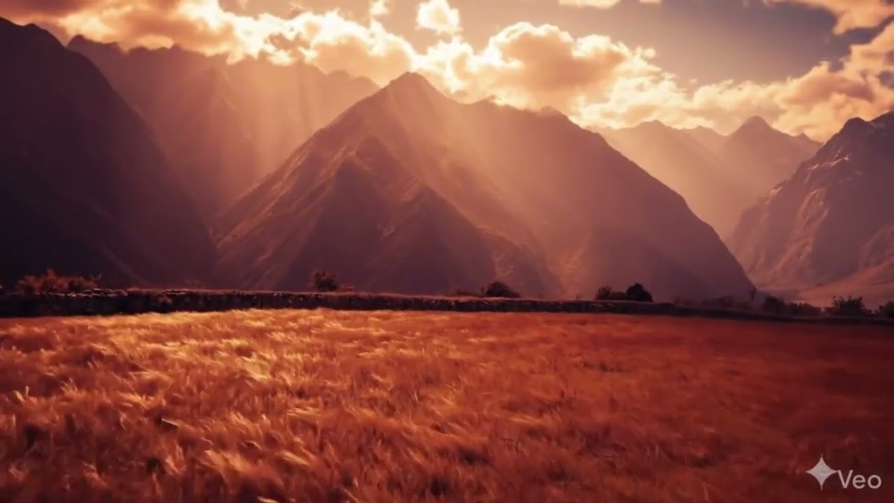 Stone Wall Horizon Lofi — Rays of the Andes 🎧🌅🪨
