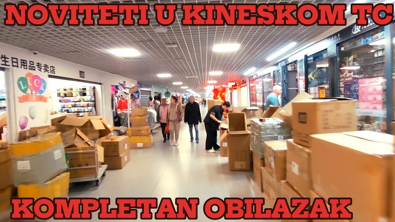 Novi Kineski Tržni centar kompletan obilazak nova zimska roba nove radnje i prva okretnica 9a#market