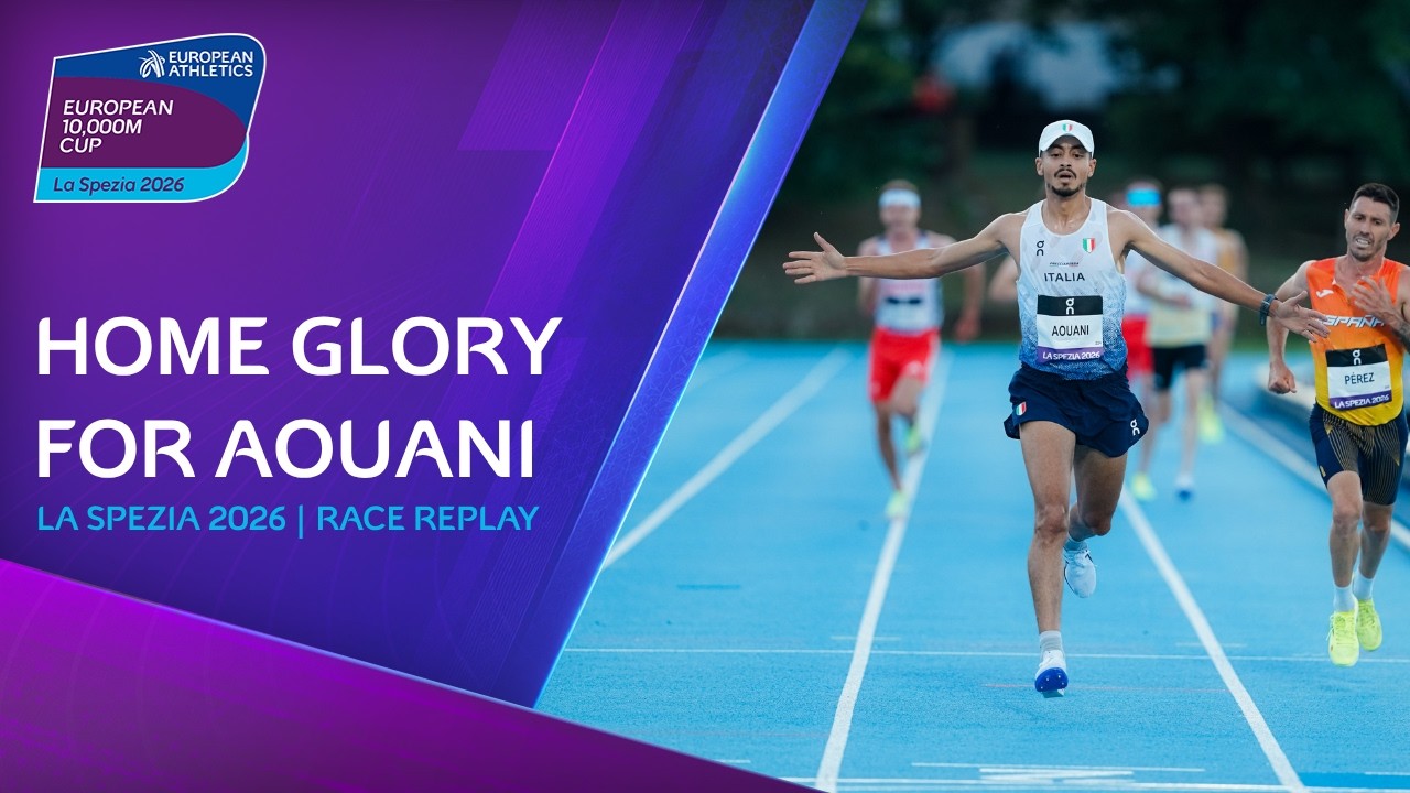 Aouani Takes The Title 🇮🇹🔥 2026 European 10,000m Cup | Men&rsquo;s Race Replay