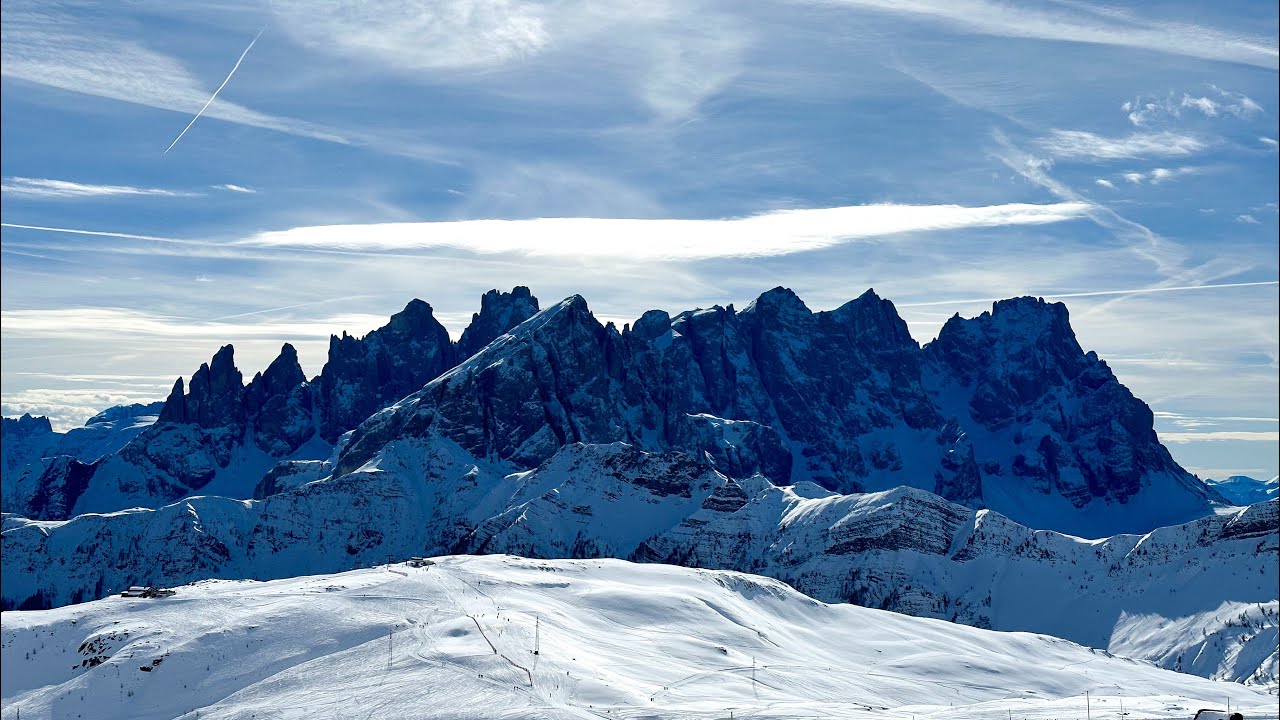 Sciare a Passo San Pellegrino ⛷️