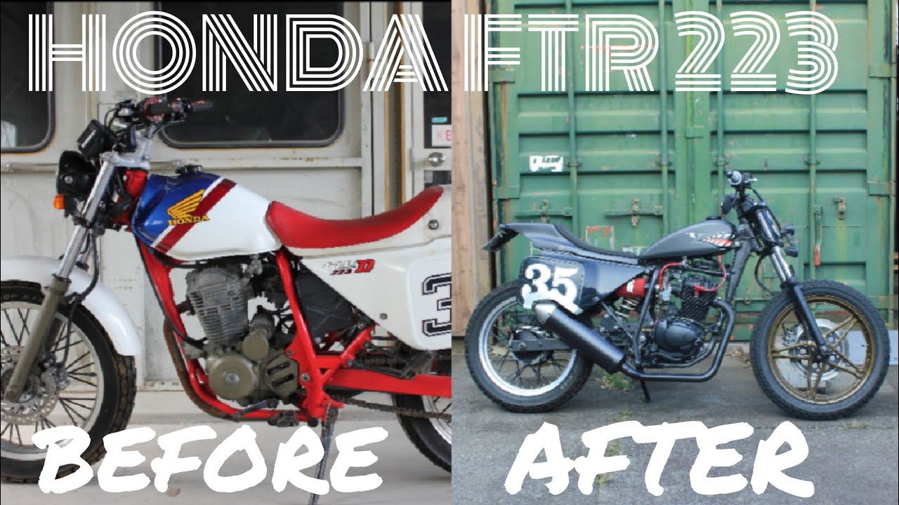 ホンダのFTRをダートラ仕様にカスタムした！🏍️-Ultimate Dirt Track Custom-