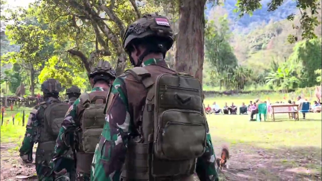 YONIF 732 PASTIKAN STABILITAS KEAMANAN TERJAGA, WARGA BERAKTIVITAS NORMAL