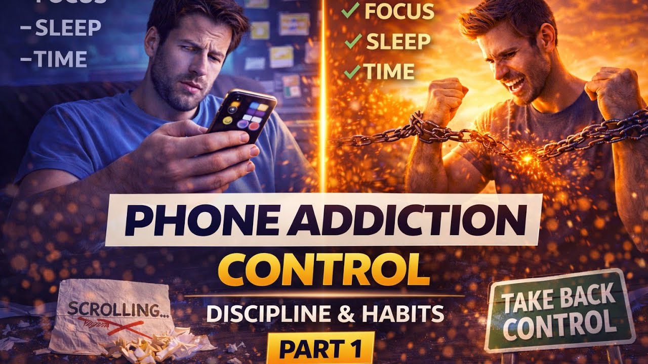 Phone Addiction Control | Discipline & Habits | Part-1
