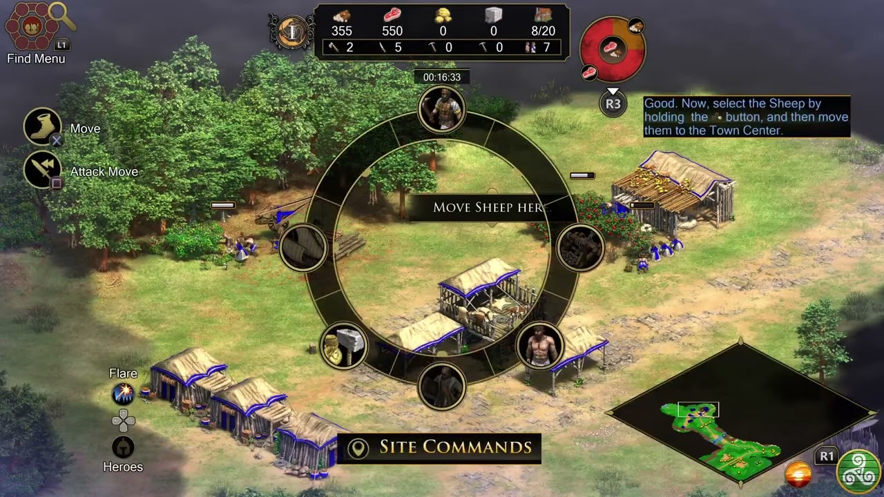 Playing Age of Empires 2