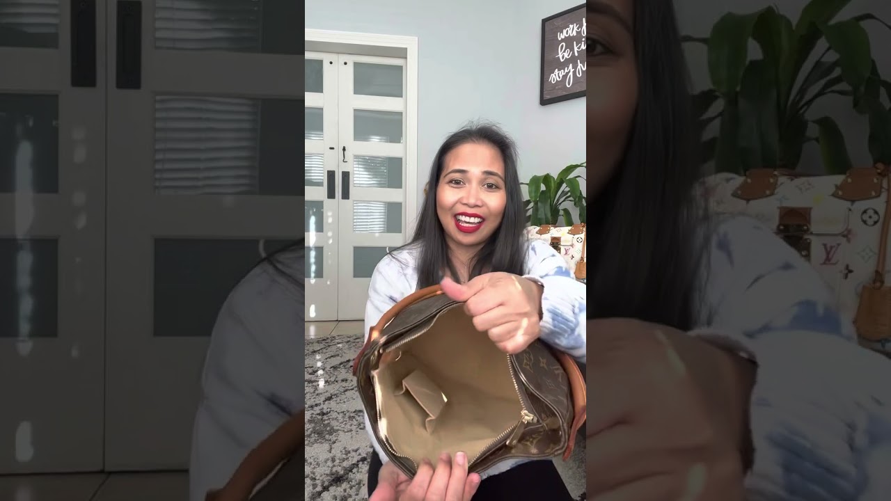 Louis Vuitton Looping GM review and what fits in it! #louisvuitton #lv #vintage #looping