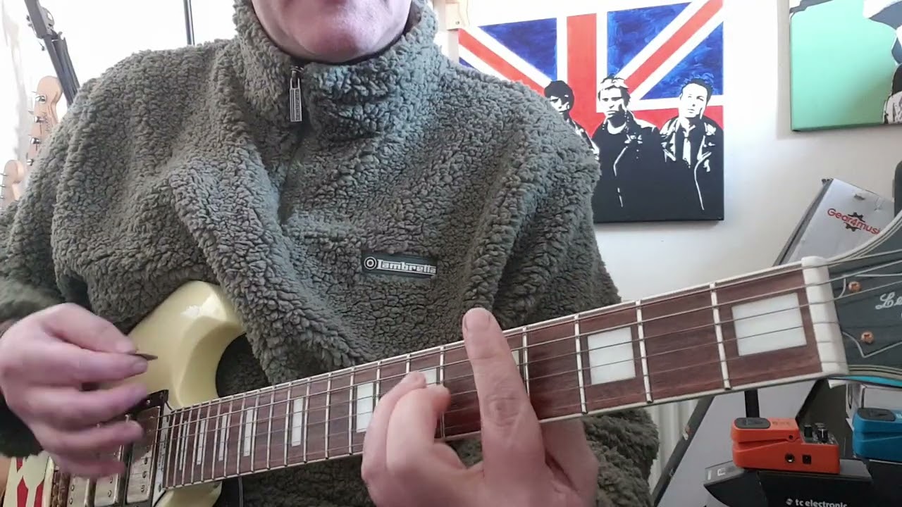 Electric Prunes i had too much to dream last night how to play on the guitar