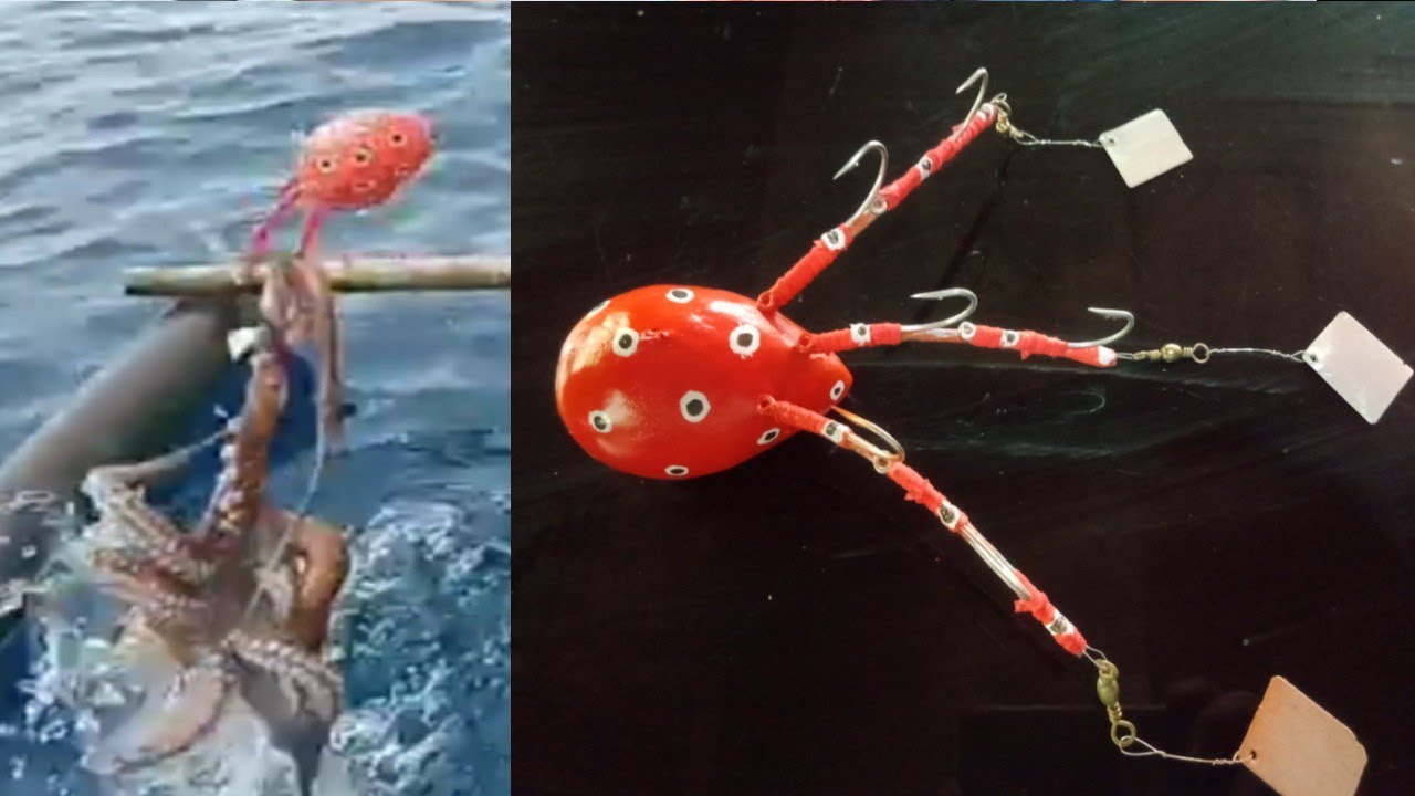 paano gumawa ng pain ng Pugita/octopus bait (tora tora) PART - 1