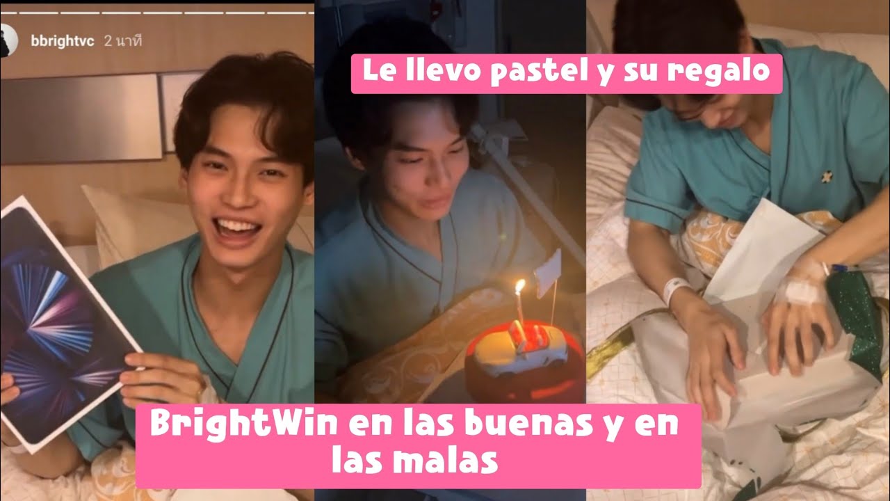 BRIGHT SOPRENDE A WIN EN EL HOSPITAL 😭♥️ + LE CANTA FELIZ CUMPLEAÑOS Y LE ENTREGA SU REGALO😭♥️♥️♥️