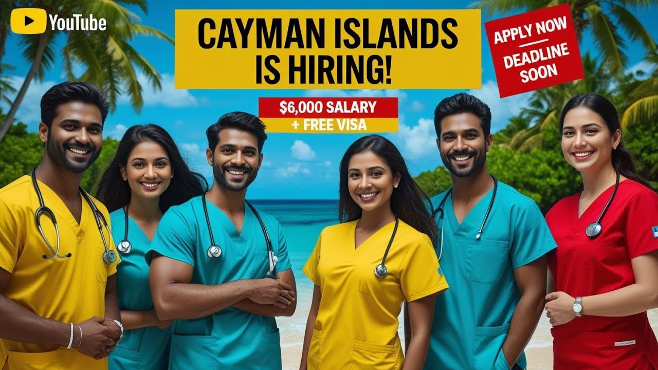 Cayman Islands Is Hiring Nurses & Caregivers | $6,000 Salary + Free Visa!
