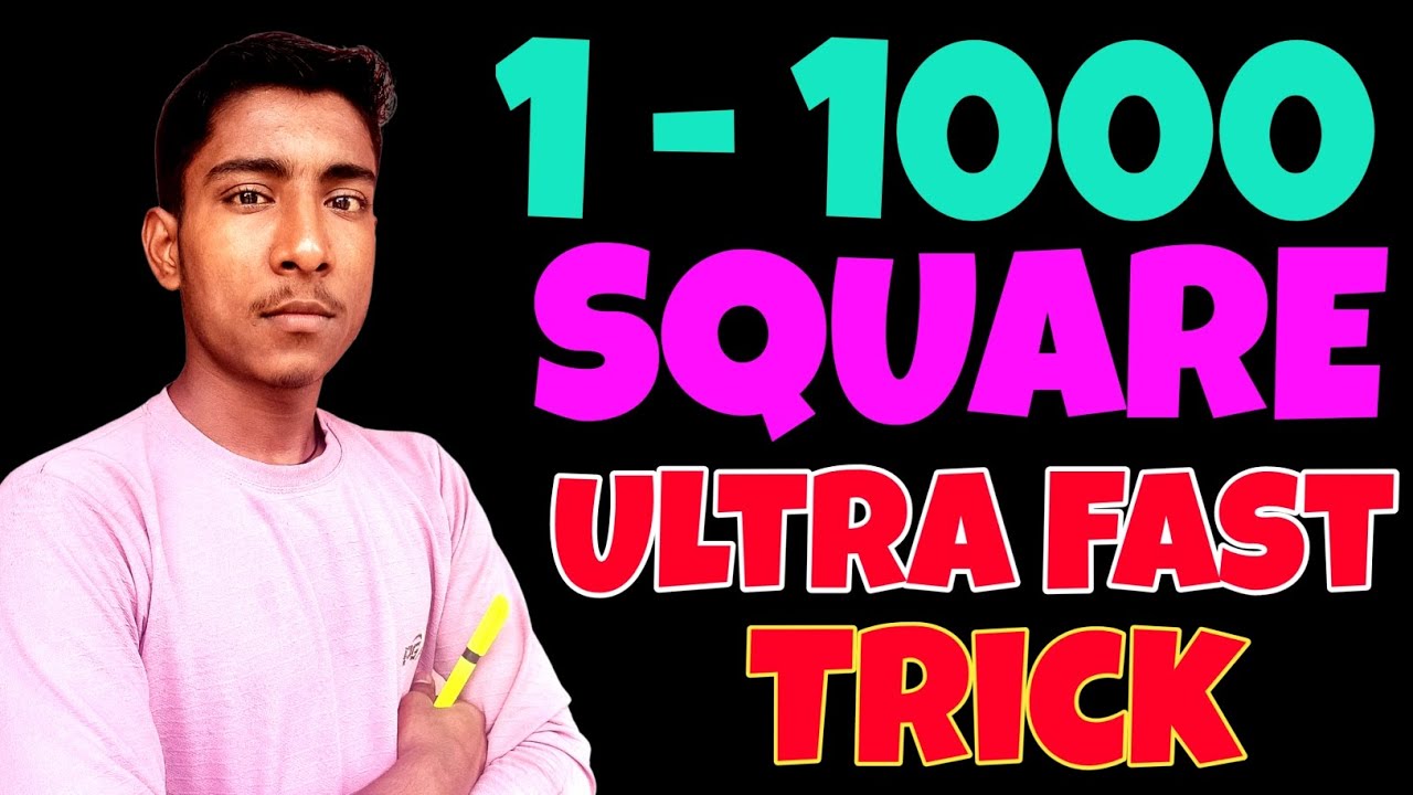 🔥 Square Short Trick in Math|| Simplification Trick|| Maths short Trick|| Maths trick by Sonu 