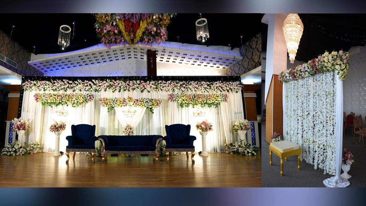 Wedding stage Decoration Video 69,Wedding Center BD, Moulvibazar,Bengal Convention Hall.Moulvibazar