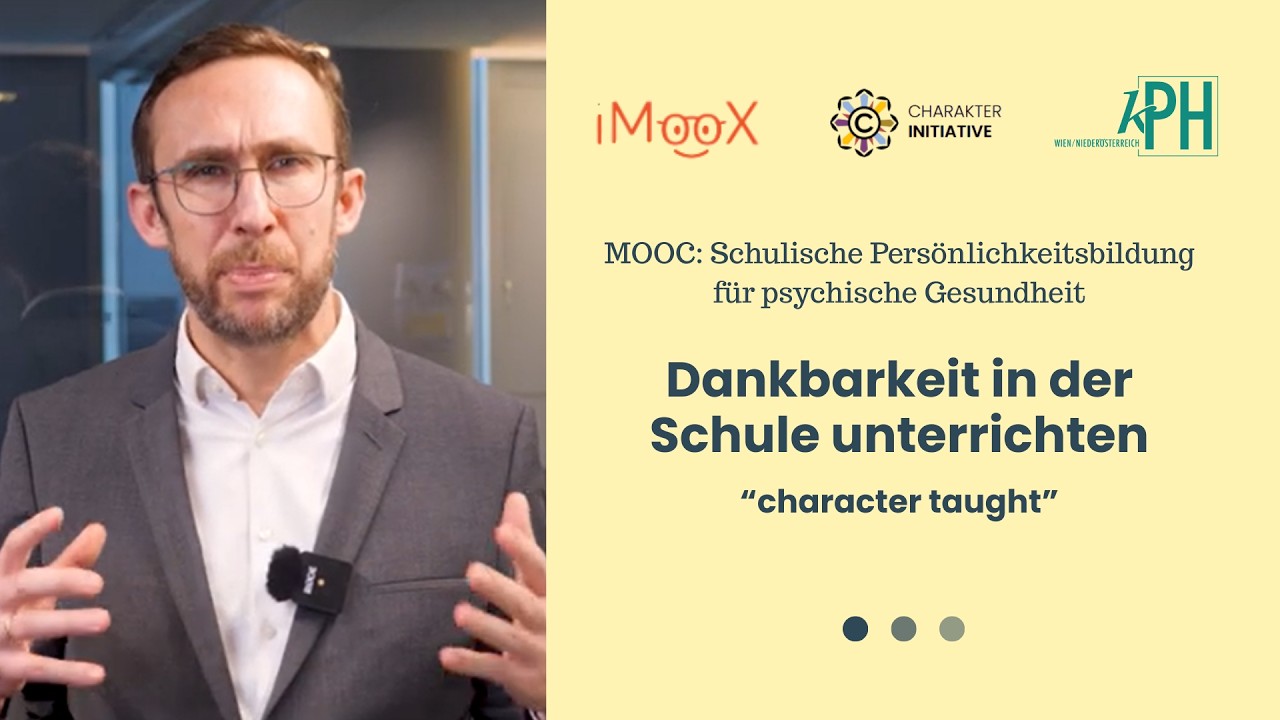 Dankbarkeit in der Schule unterrichten | Character taught